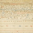 thumbnail image 1 of Ahgly Company Indoor Square Abstract Khaki Gold Abstract Area Rugs, 5' Square, 1 of 6