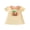Yellow, variant on RUINIXCW Girls Halloween Dress Cute Pumpkin Embroidery Doll Collar Puff Sleeve Dress