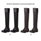 thumbnail image 4 of Minnieouse Amplia aplicación Botas largas Zapatos Versátiles y modernos para cualquier atuendo Botas altas Fácil de usar Accesorios de calzado marrón 41, 4 of 6