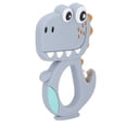 thumbnail image 1 of Juguetes de silicona para la dentición del bebé, juguetes para la dentición del bebé, juguetes fáciles para la dentición del bebé, juguete mordedor de silicona para niños pequeños y bebés, diseño aerodinámico, 1 of 8