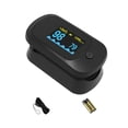 thumbnail image 1 of Redi-Medic Fingertip Pulse Oximeter – SpO2 & Pulse Rate Monitor, Health Canada & FDA Approved, OLED Display, Auto-Rotating Screen, Proudly Canadian, Includes Case & Lanyard., 1 of 9