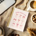 thumbnail image 3 of Bible Journal THDSE Coquette Preppy Lazos para mujer, color rosa, 3 of 6