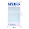 thumbnail image 2 of Bloc de notas Guest Checks Server, 600 hojas, bloc de notas Waitress, 2 of 7
