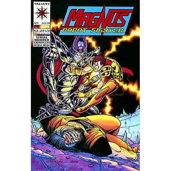 Magnus Robot Fighter (Valiant) #28 VF ; Valiant Comic Book