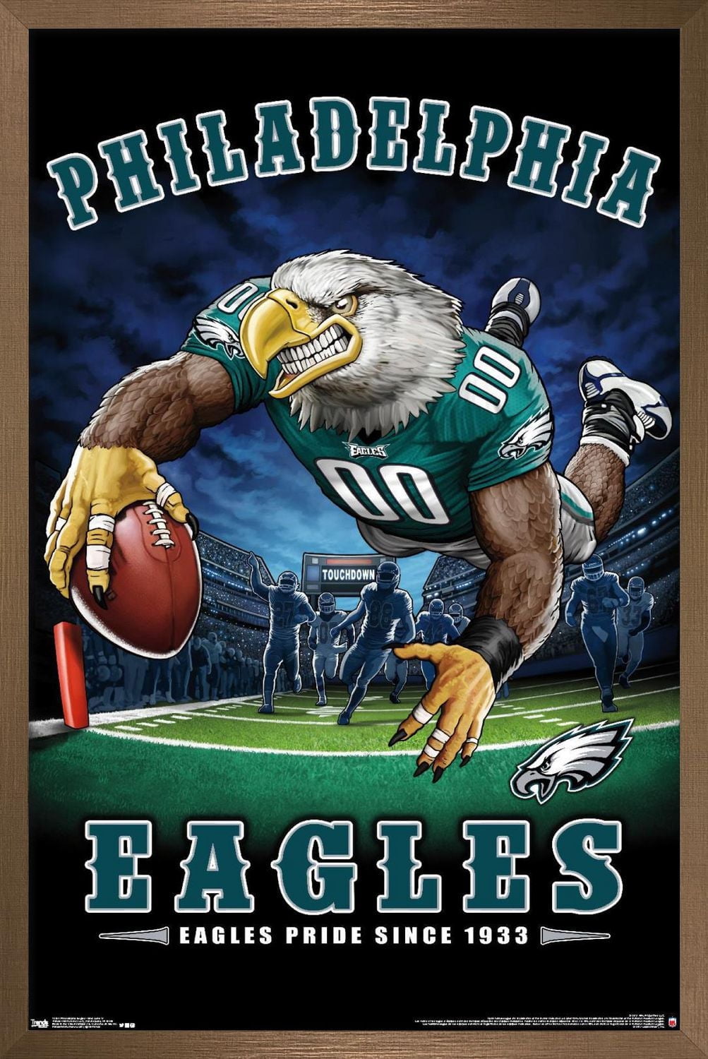 NFL Philadelphia Eagles - End Zone 17 Wall Poster