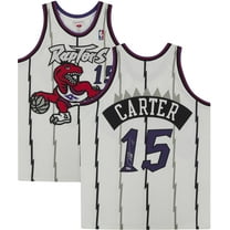 Vince Carter Toronto Raptors Autographed White 1998 Mitchell & Ness Authentic Jersey - Fanatics Authentic Certified