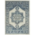thumbnail image 2 of Nourison Persian Vintage Persian Ivory Blue 5'3" x 7'3" Area Rug, (5x7), 2 of 8