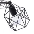 thumbnail image 4 of SUSUZI Modern Chandelier 6-Light Industrial Ceiling Lights Fixture 32" Black Semi Flush Mount Ceiling Light with E26 Base Light Fixture for Dining Room Bedroom Living Room, 4 of 16