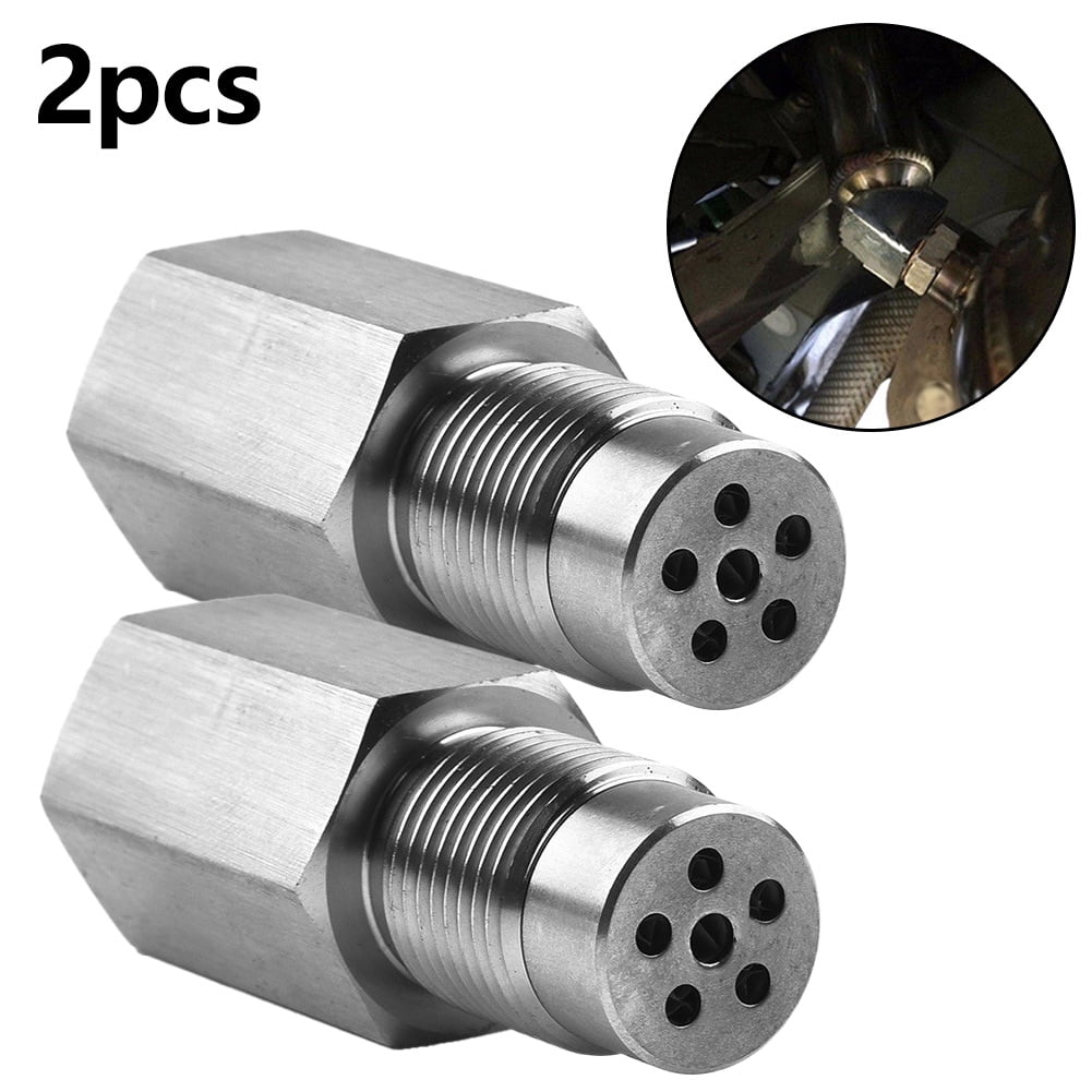 LIKEM 2Pcs Check Engine Light O2 Sensor CEL Eliminator Adapter