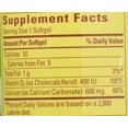 thumbnail image 4 of Nature Made Calcium 600 mg With Vitamin D Liquid Softgels 100 Each - (Pack of 4), 4 of 9