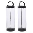 thumbnail image 1 of 2 Pcs Support de Sac en Plastique, Distributeurs, Support de Sacs à Ordures Contenants de Recyclage en Maille Suspendus Distributeurs de Rangement Suspendus Pliants Sac à Ordures en Maille Organiser, 1 of 5