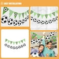 thumbnail image 3 of SOPOTUTU Soccer Theme Pennants 4-Pack Assorted Colors Sports Party Decorations Easy to and Install, 3 of 7