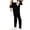 Black, variant on Girls High Waisted Tights Pants Teens Fleece Lined Winter Warm Loungewear Sports Yoga Leggings with Pockets Coffee 4-5Y