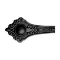 thumbnail image 6 of Renovators Supply Door Knockers for Front Door 7" Black Cast Iron Georgian Style Door Knocker w/Screws, 6 of 11