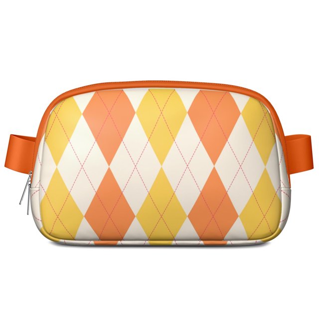 Colorful Checkered Belt Bag – Plaid-Inspired Fanny Pack with Vibrant Retro Checkerboard Style