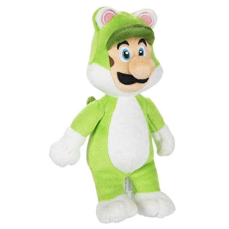 new super mario bros wii luigi plush