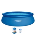 thumbnail image 1 of Funsicle QuickSet 12' x 36" Round Inflatable Top Ring Above Ground Swimming Pool Set, 1 of 8