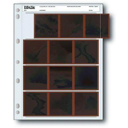 UPC: 0029368101907 | Print File 120 Size Negative Pages – 25 Pack