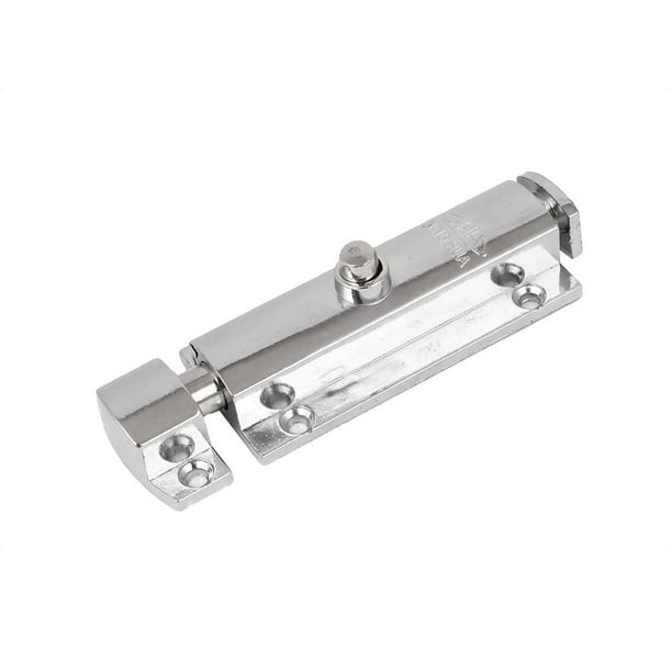 Spring Loaded Push Button Alloy Gate Door Latch Bolt 85mm Length
