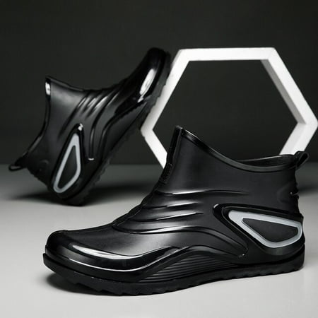 

Men s Rain Boots Chef Shoes Fishing Shoes Casual Waterproof Comfortable Large Size Fashion Non-slip Strong WomenWear-resist