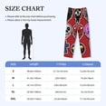 thumbnail image 4 of Lsque The Binding of Isaac Print Men's Pajama Pants, Lounge Pant - Comfortable Home Wear,Elastic Waistband, Stylish Design-Large, 4 of 9