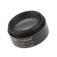 thumbnail image 1 of 1 Pieza Pulgadas Telescopio Ocular 0.5x Reductor 0.6 Universal - de Metal, Negro, 1 of 6