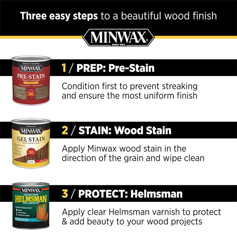 Minwax Helmsman Spar Urethane, Clear Satin, 1 Quart photo 8