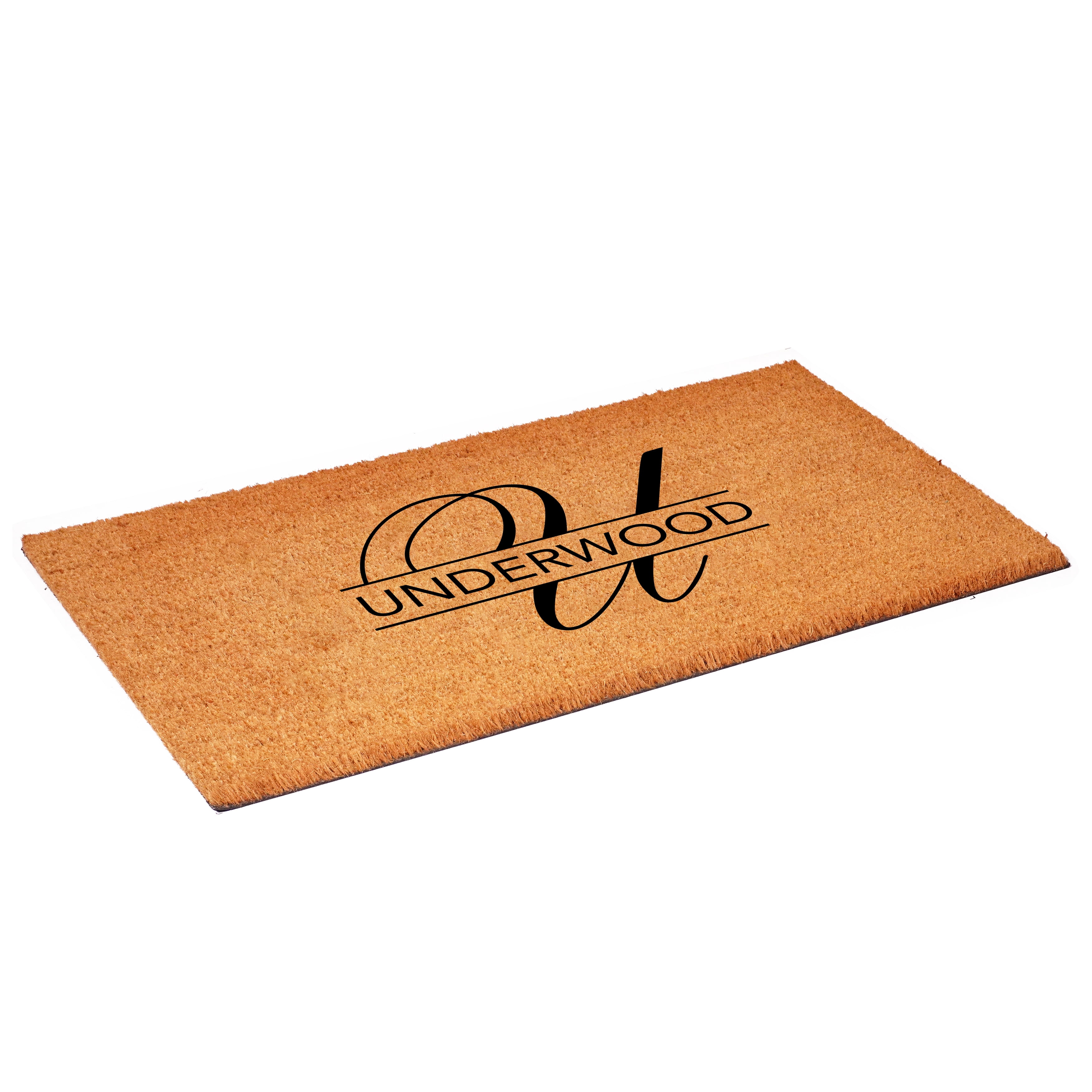 Calloway Mills 111011729 Underwood Personalized Doormat 17" x 29"
