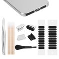 thumbnail image 1 of Tapones antipolvo USB C y cubiertas de altavoces para iPhone, 1 of 7