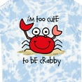 thumbnail image 4 of Inktastic Too Cute Crab Boys or Girls Toddler T-Shirt, 4 of 5