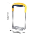 thumbnail image 3 of Oferta por tiempo limitado!Triturador de patatas de acero inoxidable resistente, triturador manual, herramienta de cocina con mango ergonómico, triturador multifuncional para patatas, verduras, legum, 3 of 6