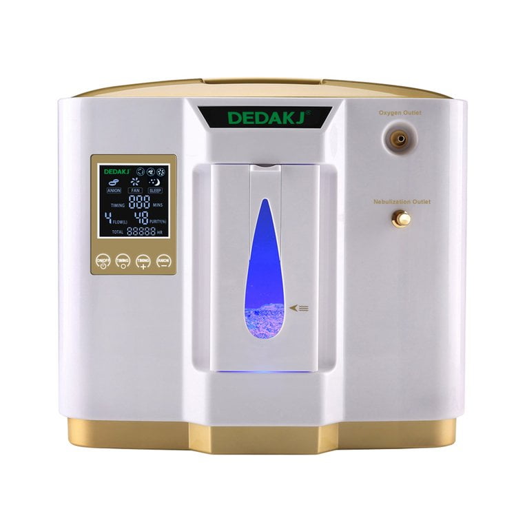 Portable Size Household Use Medical Oxygen Concentrator Real Time 6L