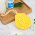 thumbnail image 6 of 3 Pcs Bath Sponge for Women, Men, Sponge Loofah Body Scrubber Shower Sponge, 3 Colors & Large Size Shower Pouf Cleaning Loofahs Sponge Body Sponges for Shower Exfoliating, 6 of 6