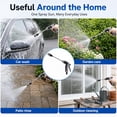 thumbnail image 4 of Power Blast Plus, Handheld Portable Pressure Washer with 360°Rotating Nozzle, 3 Spray Modes, Tool-Free Setup for Driveway & Outdoor Cleaning, 4 of 8