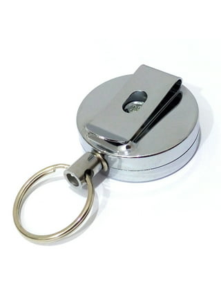 Retractable ID Holder with Belt Clip - 4.5 x 1.3 x 0.3 FEL52054, FEL  52054 - Office Supply Hut