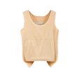 thumbnail image 1 of Débardeur d'Hiver Sans Manches pour Femmes Élégant Col Rond Confortable Couleur Unie Régulier, 1 of 7
