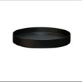 thumbnail image 1 of Bandeja redonda minimalista de hierro for bonsái con arreglos florales., 1 of 6
