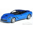 thumbnail image 2 of 2014 Chevrolet Corvette Stingray Coupe, Blue - Maisto 31505 - 1/24 scale diecast model car, 2 of 3