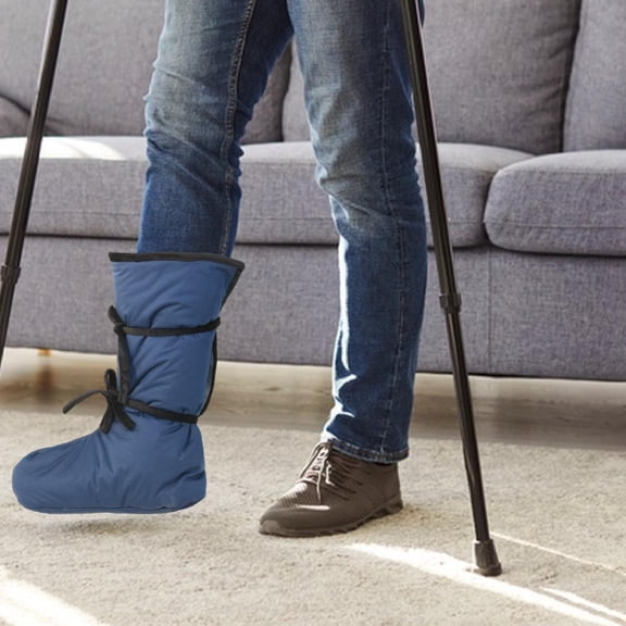 Cubierta para Pie Yeso Funda para Calcetín de Pie Yeso Manga para Pie en Yeso Protector para Dedo del Pie con Yeso Material Poliéster Función Abrigadora Adecuado para Mujeres y Hombres