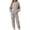Khaki, variant on Camo Sweatsuits for Women 2 Piece Outfits Maple Leaf Print Hoodie Sweat Sets Pants Camouflage Tracksuits Lounge sets-Medium-Grey White