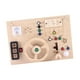 thumbnail image 5 of Tablero de actividades Montessori con luces LED, tablero sensorial de madera con luces LED, juguetes de viaje, tablero de actividades con, 5 of 9