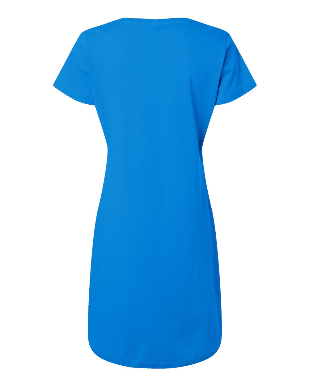 LAT - Women's Fine Jersey V-Neck Coverup - 3522 - Cobalt - Size: L/XL - image 3 of 5