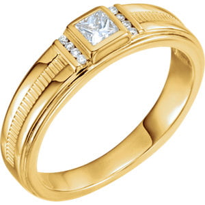 FB Jewels 14K Yellow Gold Branch Ring