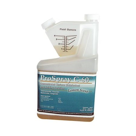 Certol C60/32 ProSpray C-60 Meter Dose Concentrated Surface Disinfectant 32 Oz