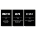 thumbnail image 6 of SHENIFY 24x36in3pcs Black Framed Black Inspirational Wall Art letter Decor Bedroom Prints Ready To Hang for Bedroom, 6 of 7