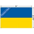 thumbnail image 3 of Ukrainian Flag Wall Poster, 22.375" x 34", 3 of 4