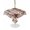 Brown, variant on Outdoor Tablecloth with Umbrella Hole for Patio/Picnic/Party/Camping, Vintage Farmhouse Waterproof Table Cloth Round Cover Washable, Brown Country Star Berries Wooden Grain (Dia 60")