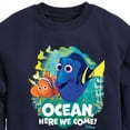 thumbnail image 3 of Disney Finding Dory - Ocean Here We Come - Toddler & Youth Crewneck Fleece Sweatshirt, 3 of 5