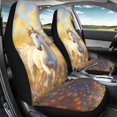 thumbnail image 3 of XYZCANDO 2 Pack Car Seat Covers for Front Seat Car Front Seat Covers Waterproof Stretchy, Truck Auto Van Automobile Interior Decor Accessories, 3 of 8
