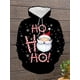 thumbnail image 5 of Sudadera con capucha de Papá Noel con estampado 3D para hombre, ropa deportiva con cordón, informal, a la moda, para Navidad, 5 of 5
